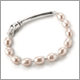 B3011 - Pink Pearl Puddle Bracelet