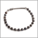 B3013 - Black Pearl Bud Bracelet