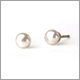 E1015 - Pearl Dot Earrings