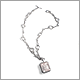 N2012 - Sterling & Rutilated Quartz Necklace